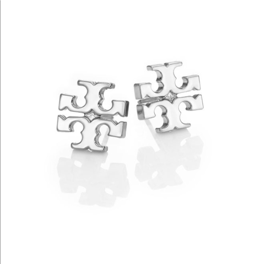 NWT Tory Burch Logo Stud Earrings🌟